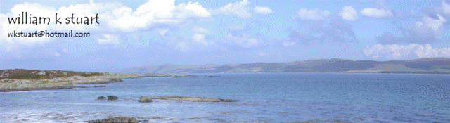 Ayrshire coastline from the Isle of Bute